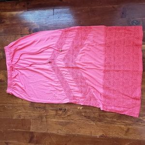 RIPcurl crochet maxi skirt